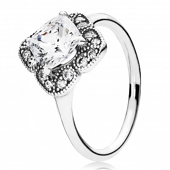 КОЛЬЦО PANDORA ЗАСТЫВШИЙ ЦВЕТОК №190966CZ