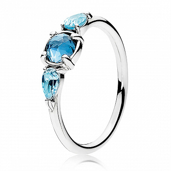КОЛЬЦО PANDORA МОРОЗНЫЕ УЗОРЫ №191016NMB