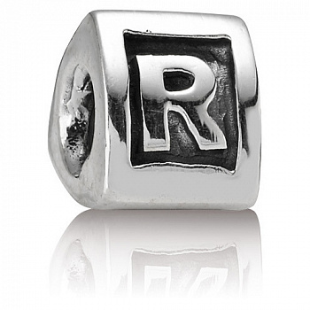 Подвеска-шарм Буква R Pandora 790323R 